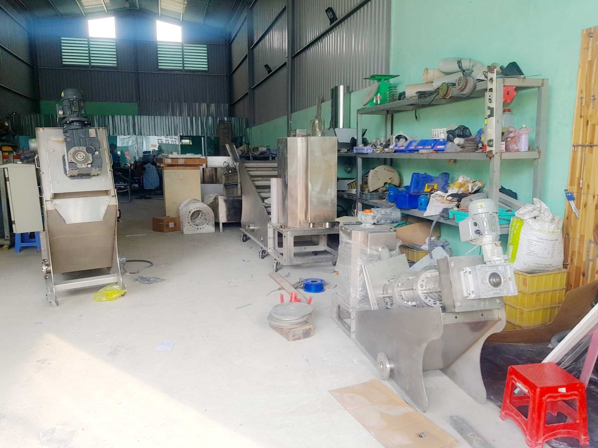 cách chọn máy ép bùn trục vít