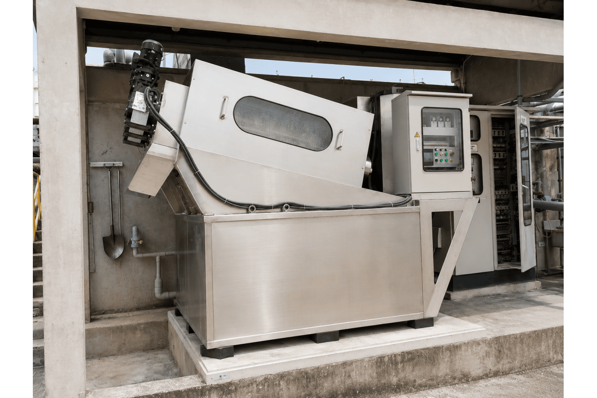 Máy ép bùn trục vít MEB-213-SS