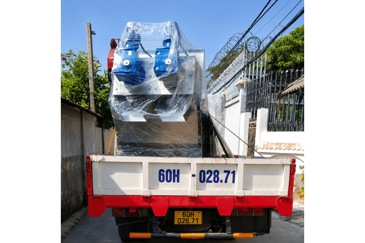 Máy ép bùn trục vít MEB-402-SS