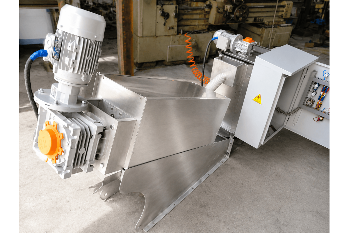 Máy ép bùn trục vít MEB-110-SS