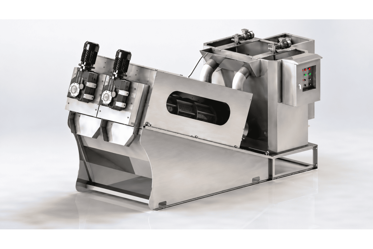 Máy ép bùn trục vít MEB-212-SS