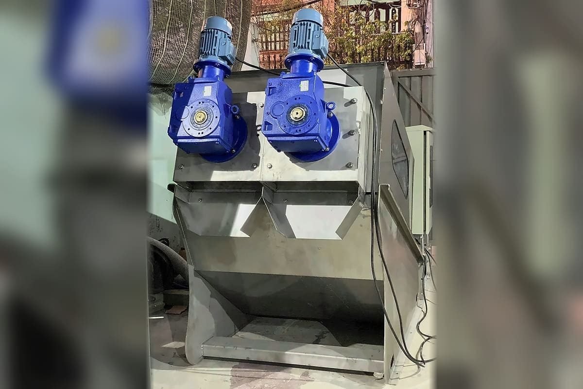 Máy ép bùn trục vít MEB-272-SS