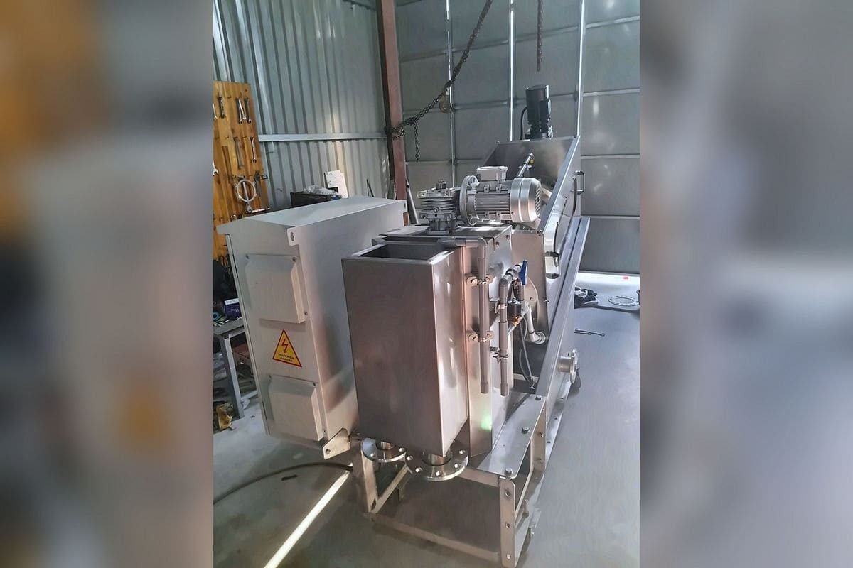 Máy ép bùn trục vít MEB-161-SS