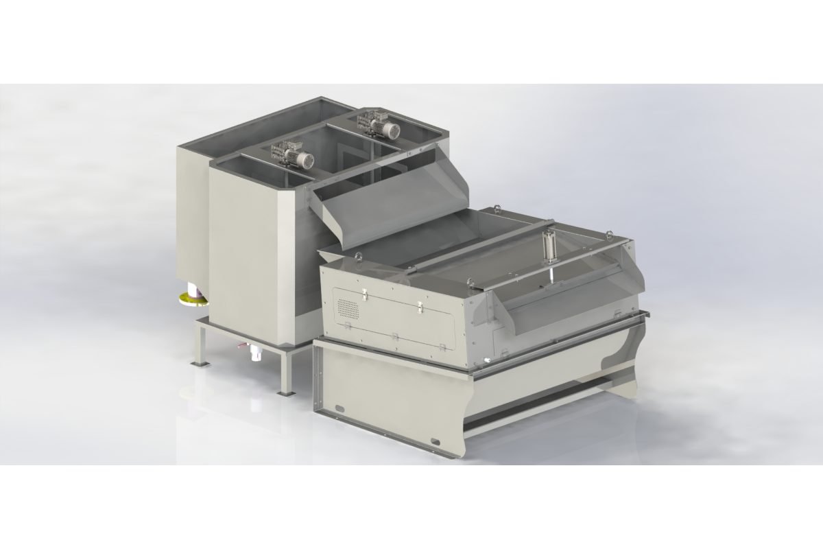 Máy tách chất thải hữu cơ ướt cánh sóng SV-1210