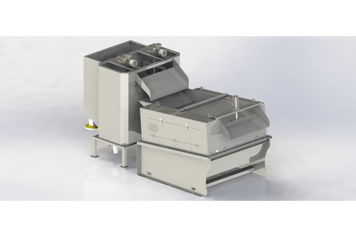 Máy tách chất thải hữu cơ ướt cánh sóng SV-810