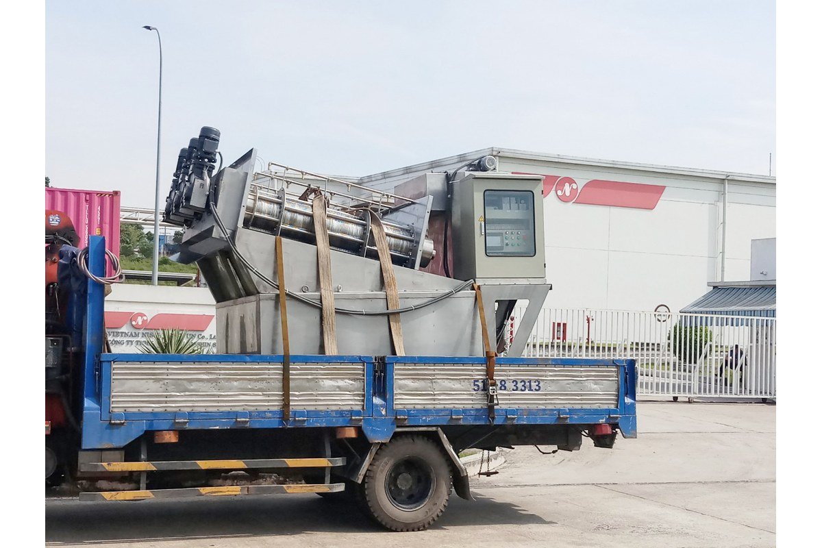 Thiết bị xử lý nước thải tại Nisshin Seifun Việt Nam