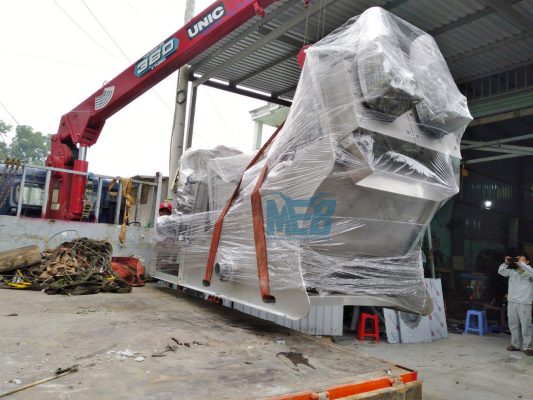 máy ép bùn trục vít đa đĩa