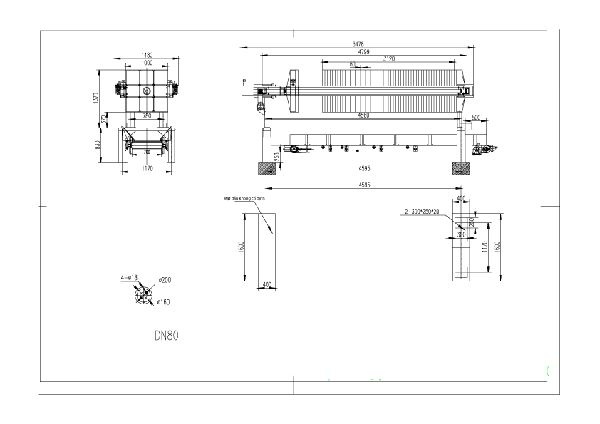 Máy lọc ép khung bản tự động