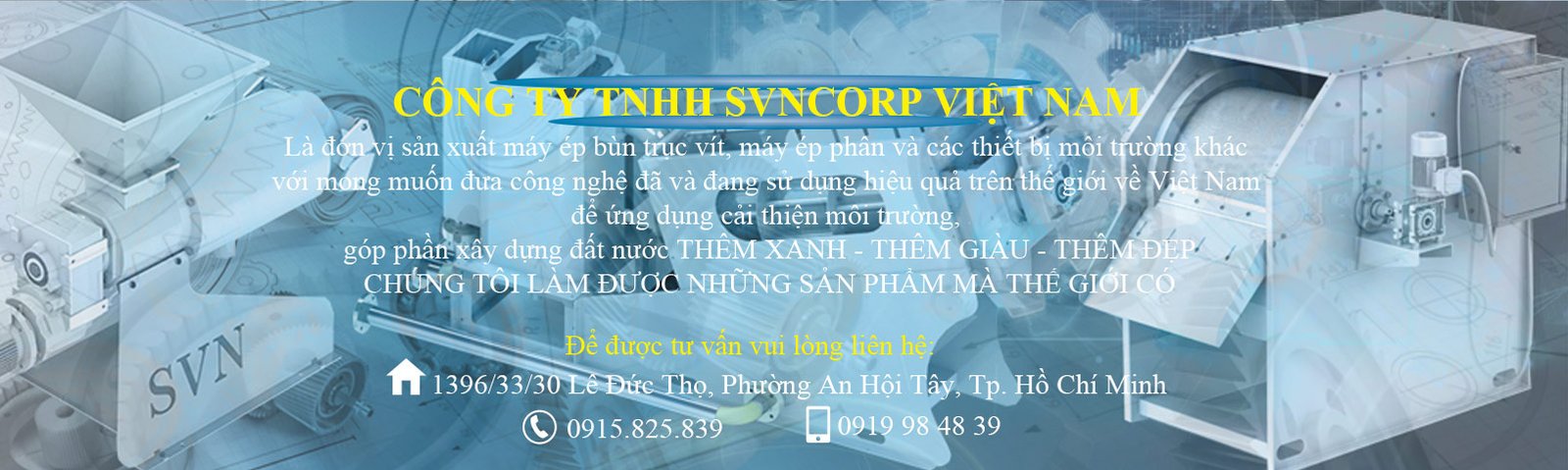 Máy ép bùn trục vít